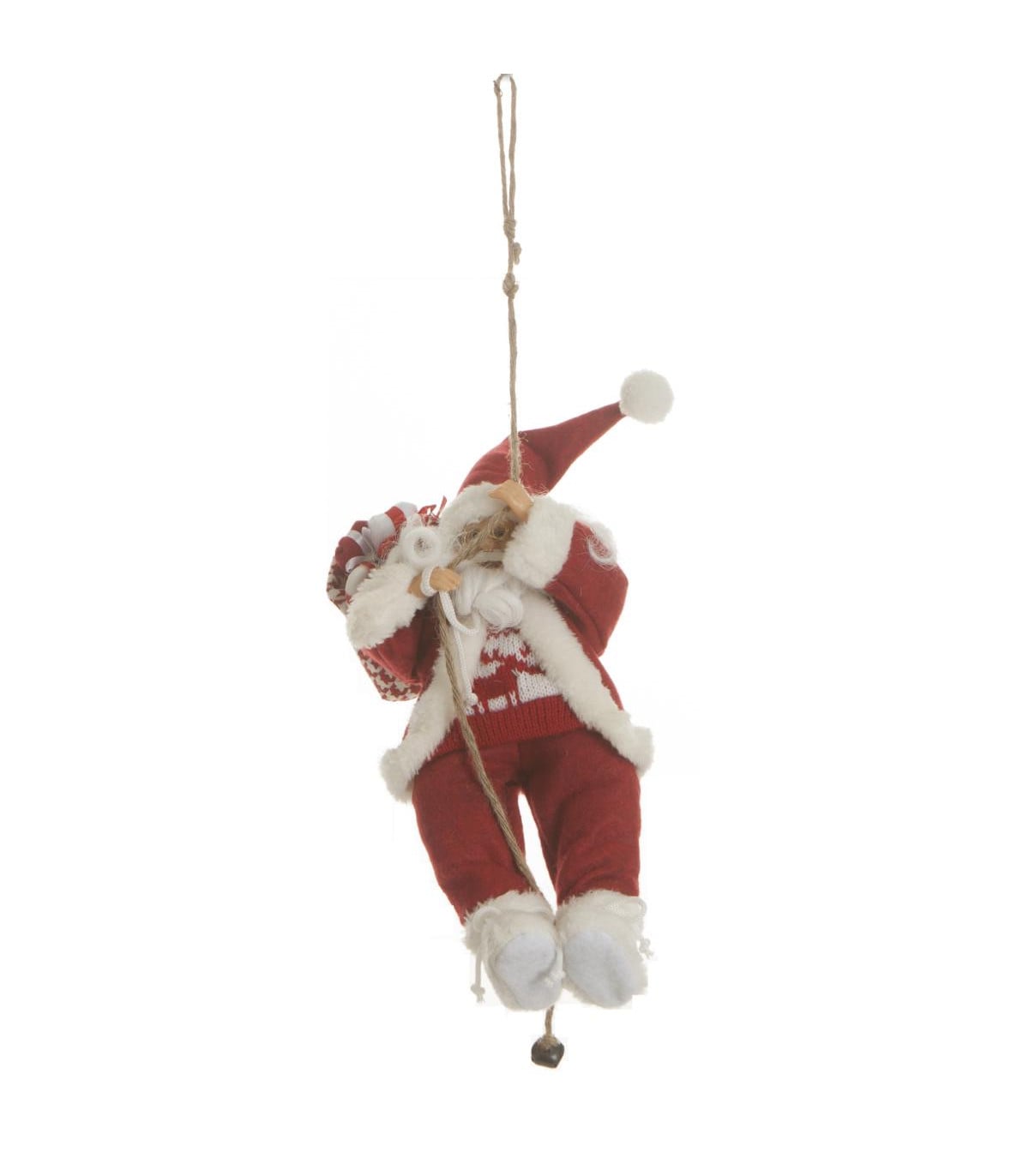 Santa On His Rope Santa On His Rope