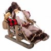 Santa 30Cm On Sledge