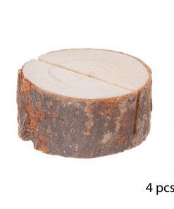 Wood Name Holder X4
