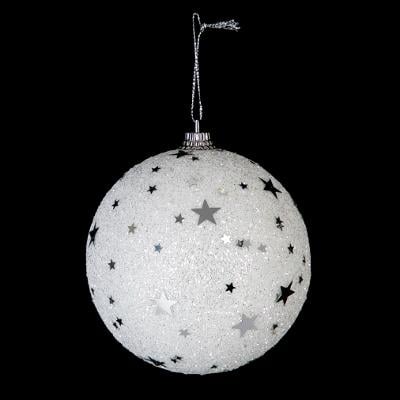 Plf Glitter Ball 8Cm 3Asst Plf Glitter Ball 8Cm 3Asst