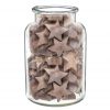 Wood Star Into Jar Wood