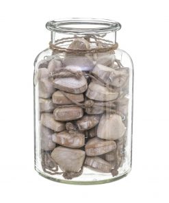 Wood Heart Into Jar Wood
