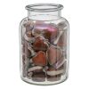 Wood Heart Into Jar Amber