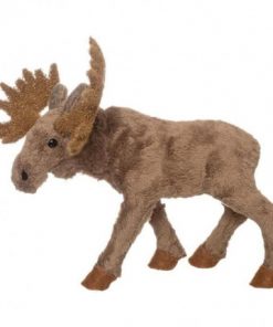 Plf Brown Gld Moose 25Cm