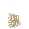 Zebr Leop Metal Hang 13Cm 4Ass