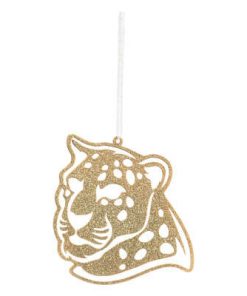 Zebr Leop Metal Hang 13Cm 4Ass