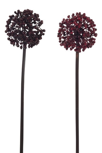 Branch Berry Ball Shiny Red/Dark Red Large 58Cm Assortment Of 2 Branch Berry Ball Shiny Red/Dark Red Large 58Cm Assortment Of 2