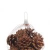 Bag 12 Pinecones Natural