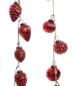 Glass Bauble Garland