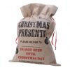 Jute Gift Bag Christmas Present Jute Gift Bag Christmas Present