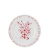 Mila Decoration Plate Mistletoe Red - D33Cm