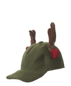 Cap Antler Green - L18Xw23Xh16Cm