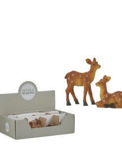 Deer Brown 2 Assorted Display - L6Xw2,5Xh5Cm