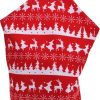 Chair Cover Reindeer Print