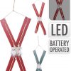 Skis With Led Hang Deco 2Ass Skis With Led Hang Deco 2Ass