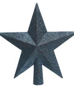 Shatterproof Tree Top Star With Glitter