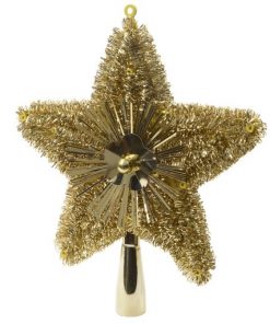 Tree Top Star With Tinsel