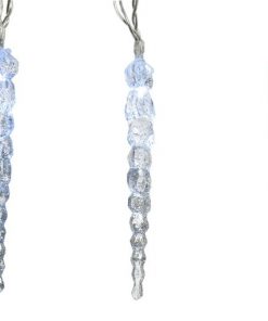 Led Glitter Icicle Light