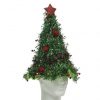 Tins Hat Christmas Tree With Red Star Tins Hat Christmas Tree With Red Star