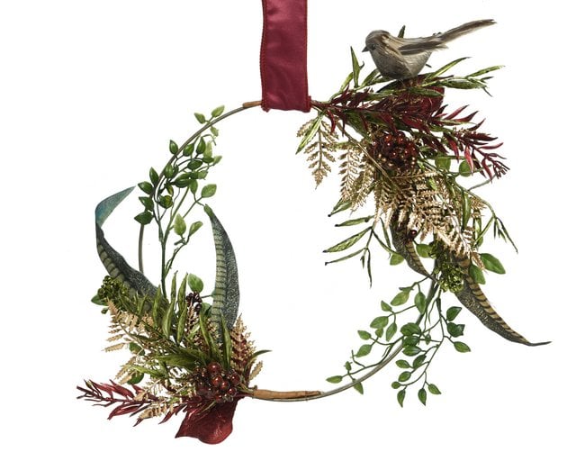 Decoration Ring Wreath With Bird Decoration Ring Wreath With Bird
