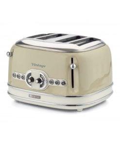 Ariete Toaster Vintage 4 Slices Beige