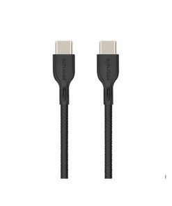 Promate 60W Type C Cable 1M - Powerbeam-Cc.Black