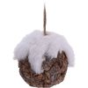 Hanging Deco Ball Bark 10Cm