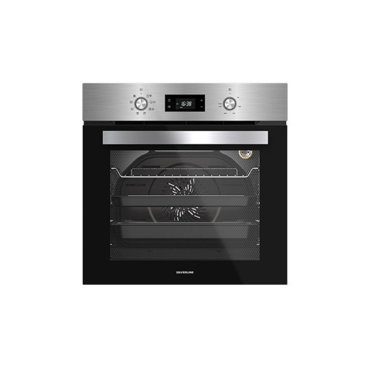 built-in-electric-oven-60cm-8-functions Silverline Built-In Electric Oven 60cm