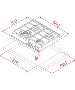 Teka Cooker Top 60cm