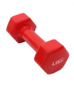 Vinyl Coated Dumbbells 4Kg  1 Piece