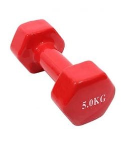 Vinyl Coated Dumbbells 5Kg  1 Piece