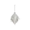 Glass Drop W/Feathers 15Cm Glass Drop W/Feathers 15Cm