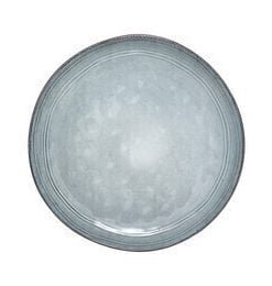 Flower Blue Dessert Plate