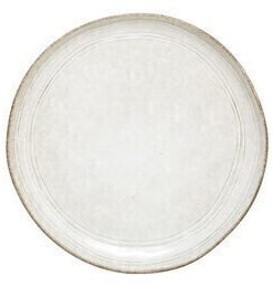 Flower Grey Dessert Plate