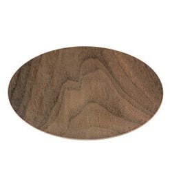 Dinner Plate Wood Mood