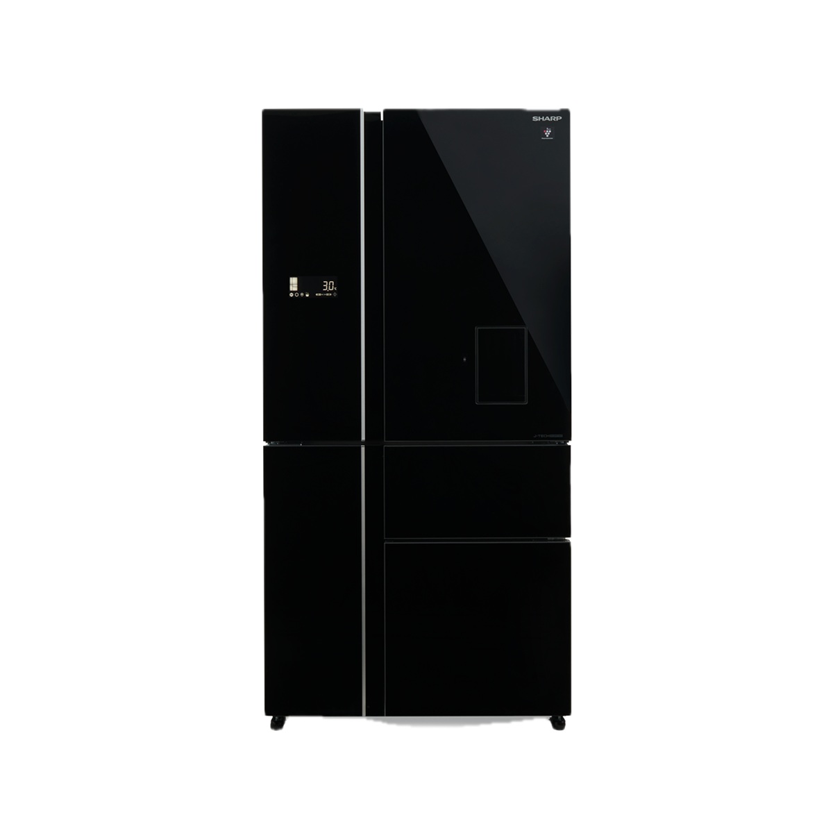 SJFSD910BK5 Sharp Fridge 26 CFT 5 Doors
