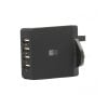 Case Logic 4.9Amp 4 Port Wall Charger