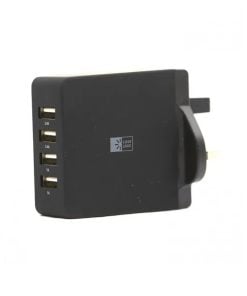 Case Logic 4.9Amp 4 Port Wall Charger