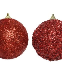 Bauble Foam Red