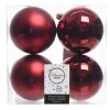 Baubles Shatterproof Red Baubles Shatterproof Red