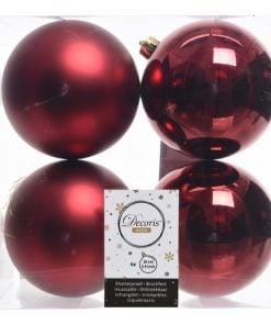 Baubles Shatterproof Red
