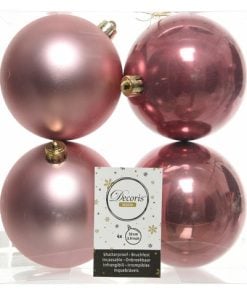 Baubles shatterproof pink