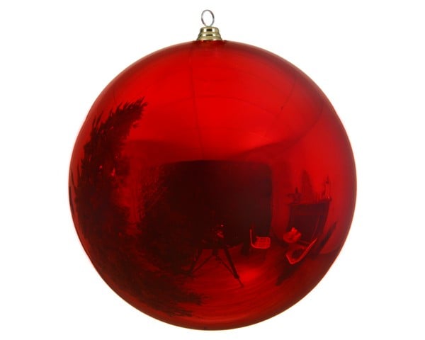 Bauble Shatterproof Red Bauble Shatterproof Red