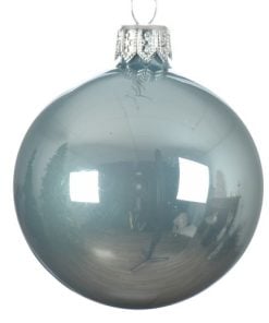 Bauble Glass Enamel Blue