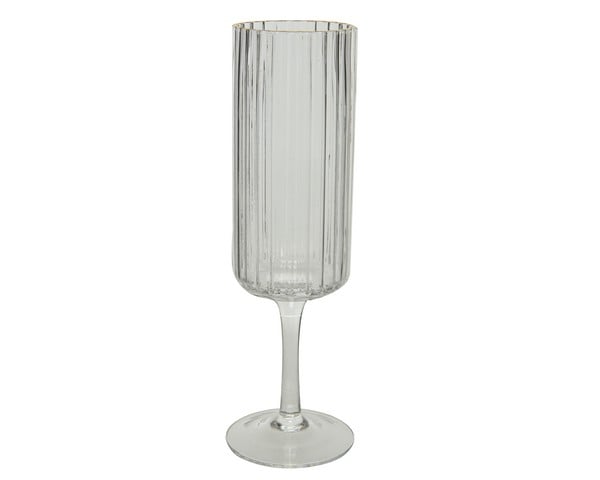 Champagne Glass Glass Silver Champagne Glass Glass Silver