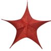 Star Polyester Red