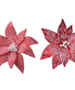 Poinsettia Polyester