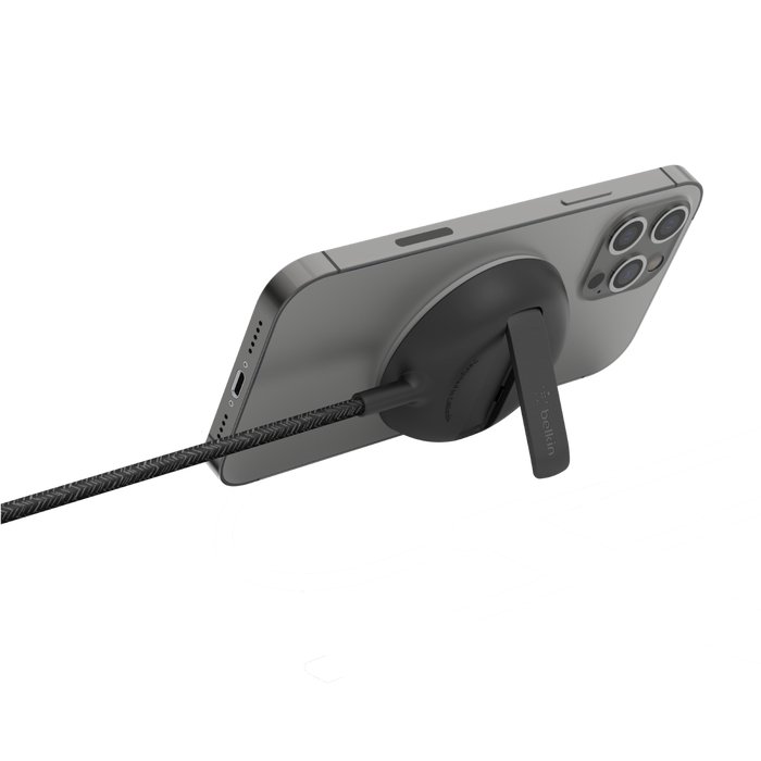 I114979 Belkin Portable Wireless Charger Pad With Magsafe Black