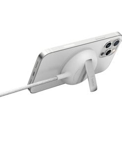 Belkin Portable Wireless Charger Pad With Magsafe White