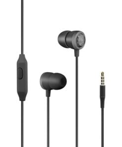 Promate In-Ear Metallic Earphones Black